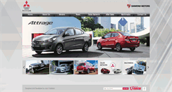 Desktop Screenshot of mitsubishimotors-eg.com